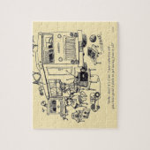 Familienurlaub Puzzle (Vertikal)