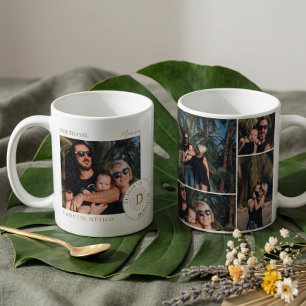 Familienurlaub Reise Erinnerungen Foto-Collage Kaffeetasse