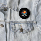 Familienurlaub Retro Sunset Mexiko Costa Maya Button (Beispiel)