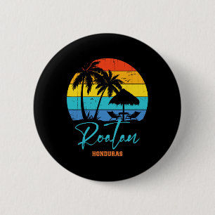 Familienurlaub Roatan Honduras Beach Vacation Mat Button