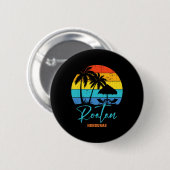 Familienurlaub Roatan Honduras Beach Vacation Mat Button (Vorne & Hinten)