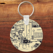 Familienurlaub Schlüsselanhänger (Vorderseite)