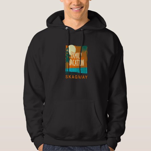 Familienurlaub Skagway Beach Alaska Beach Bum Tou Hoodie (Vorderseite)