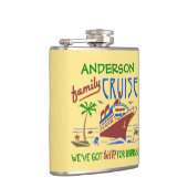 Familienurlaub Sonnenschiff | INDIVIDUELLE NAME Flachmann (Rechts)