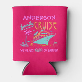 Familienurlaub Sonnenschiff | Individuelle Name V3 Dosenkühler