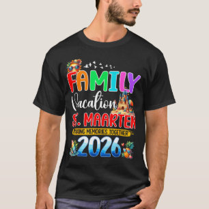 Familienurlaub St Maarten 2026 Sommer passend T-Shirt