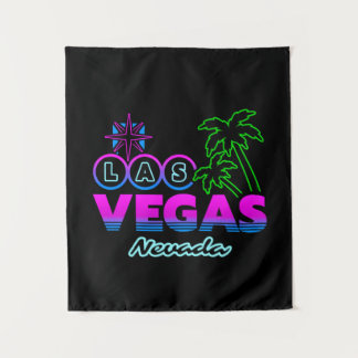 Familienurlaub - Vegas Reise Souvenir - Las Vegas Wandteppich