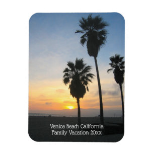 Familienurlaub Venedig Beach California Magnet