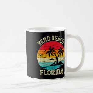 Familienurlaub Vintag Retro Florida Vero Strand Kaffeetasse