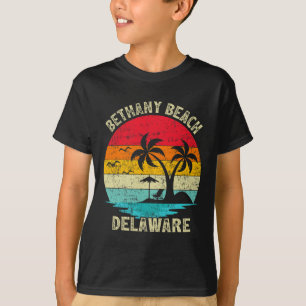 Familienurlaub Vintage Retro Delaware Bethany Bea T-Shirt