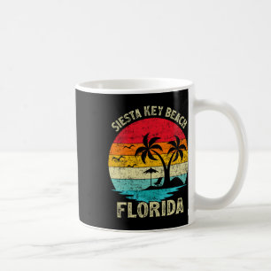 Familienurlaub Vintage Retro Florida Siesta Key B Kaffeetasse