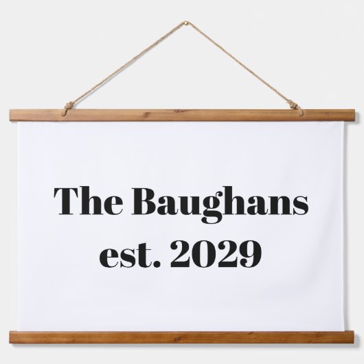 Familienurlaub. Wandteppich (Vorne)