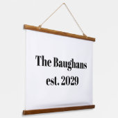 Familienurlaub. Wandteppich (Gewinkelt)