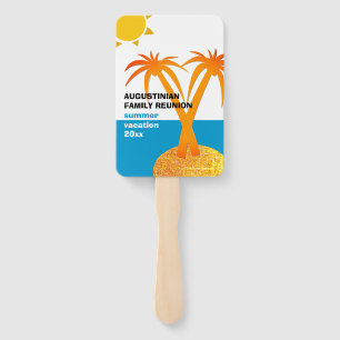 Familienurlaub Wiedersehen Sommerurlaub Fächer