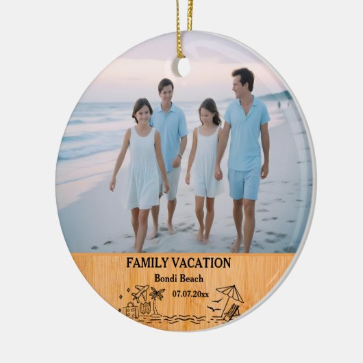 Familienurlaub - Zuvorkommendes und individuelles  Keramik Ornament (Links)