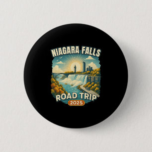 Familienurlaubs-Souvenir Niagara Falls Roadtrip 2 Button