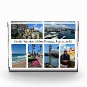 Familienurlaubsgeschenk,6 individuelles Foto, mode Fotoblock (Vorderseite)