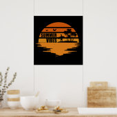 Familienurlaubsreise Poster (Küche)