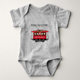 Familienwagen Trolley Streetcar Baby Strampler