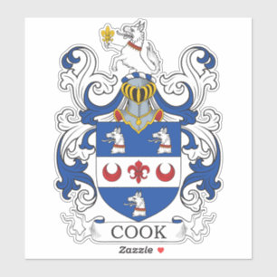 Familienwappen Aufkleber