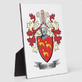 Familienwappen beschichten fotoplatte (Seite)