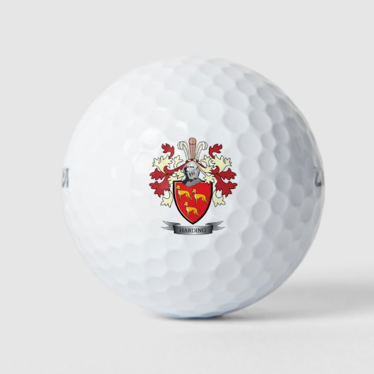 Familienwappen beschichten golfball (Vorderseite)