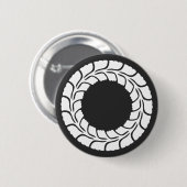 [Familienwappen] Blume Button (Vorne & Hinten)