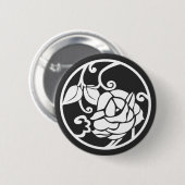 [Familienwappen] Blume Button (Vorne & Hinten)