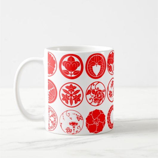 [Familienwappen] Blume Kaffeetasse (Links)