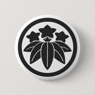 [Familienwappen] Blumen Button