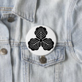 [Familienwappen] drei Ork-Blätter Button (Beispiel)