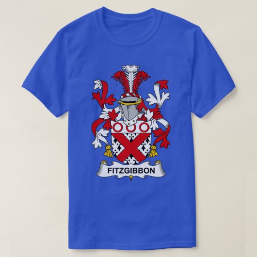 Familienwappen Fitzgibbons T-Shirt (Design vorne)
