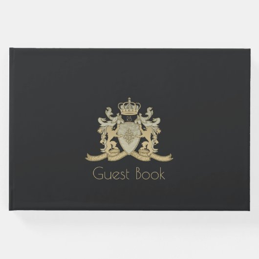 Familienwappen Guest Book Gästebuch (Vorderseite)