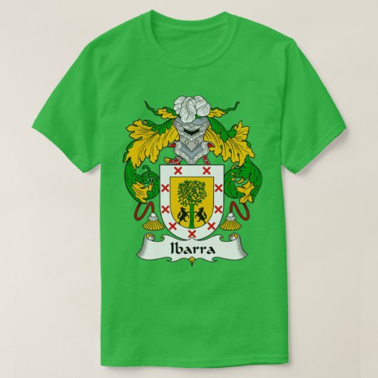 Familienwappen Ibarra T-Shirt (Design vorne)
