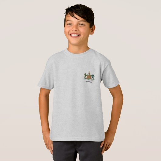 Familienwappen Kids T-Shirt (Vorne ganz)