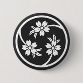 [Familienwappen] Kirschbaum Button (Vorderseite)
