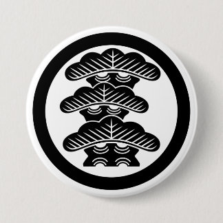 [Familienwappen] Linksbündiger dreistufiger Kiefer Button