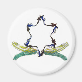 Familienwappen Magnet Round