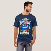 Familienwappen Menendez T-Shirt (Vorne ganz)