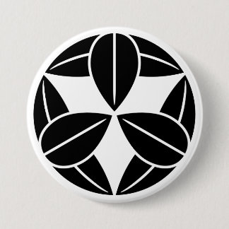 [Familienwappen] Neun Bambusblätter Button