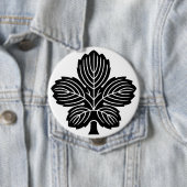 [Familienwappen] Oni Kaji Blatt Button (Beispiel)