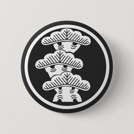 [Familienwappen] Pflanze Button (Vorderseite)