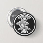[Familienwappen] Pflanze Button (Vorne & Hinten)