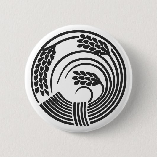 [Familienwappen] Pflanze Button (Vorderseite)
