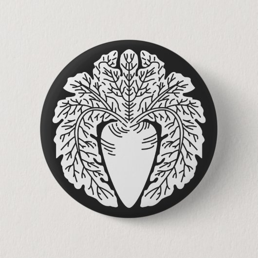 [Familienwappen] Pflanze Button (Vorderseite)