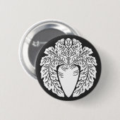 [Familienwappen] Pflanze Button (Vorne & Hinten)