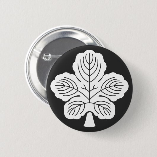 [Familienwappen] Pflanze Button (Vorne & Hinten)