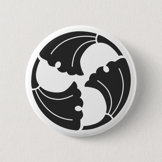 [Familienwappen] Pflanze Button (Vorderseite)