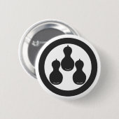 [Familienwappen] Pflanze Button (Vorne & Hinten)