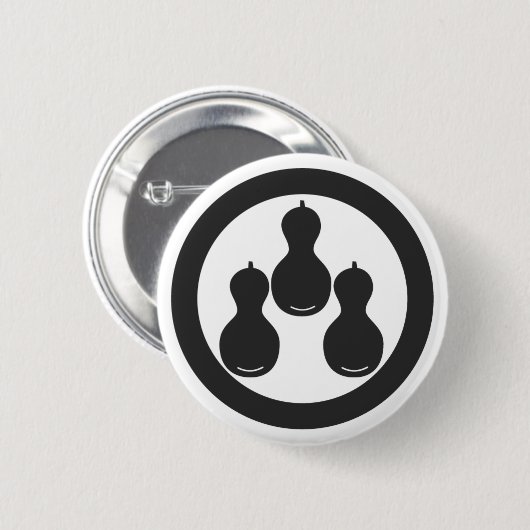 [Familienwappen] Pflanze Button (Vorne & Hinten)